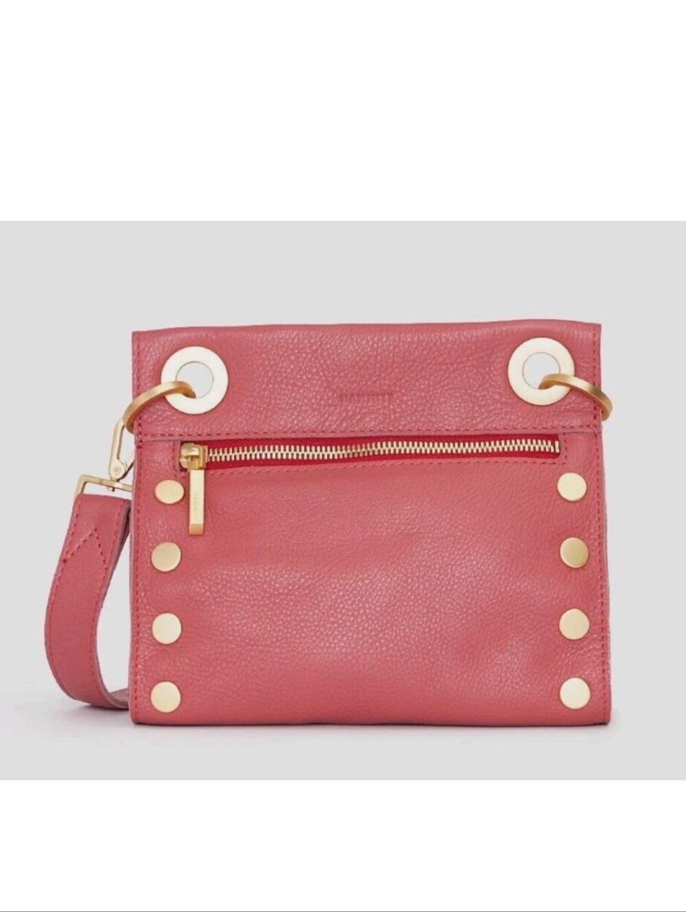Hammitt Tony Rouge Pink Leather Crossbody Euc $295.00